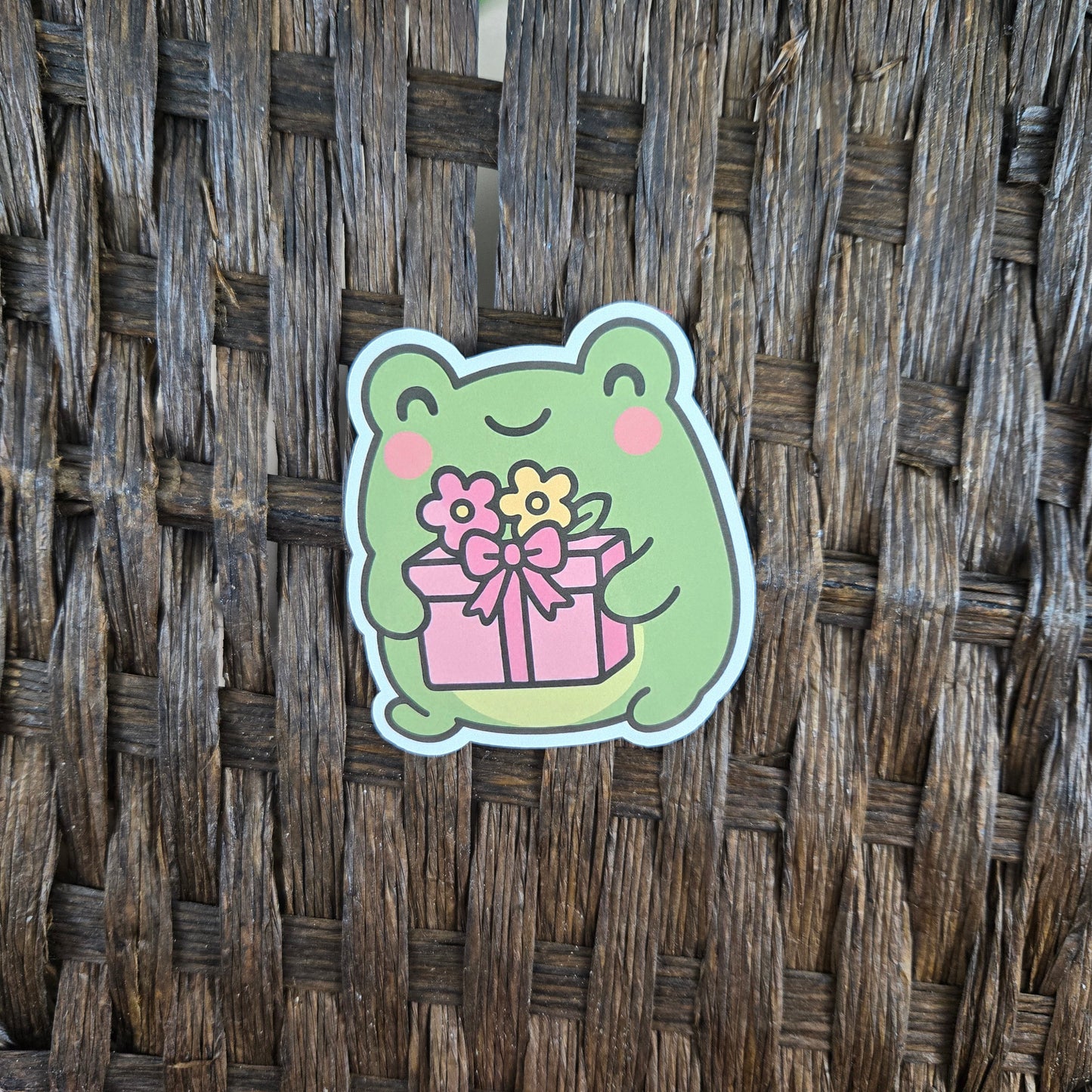 Cute Frog Sticker