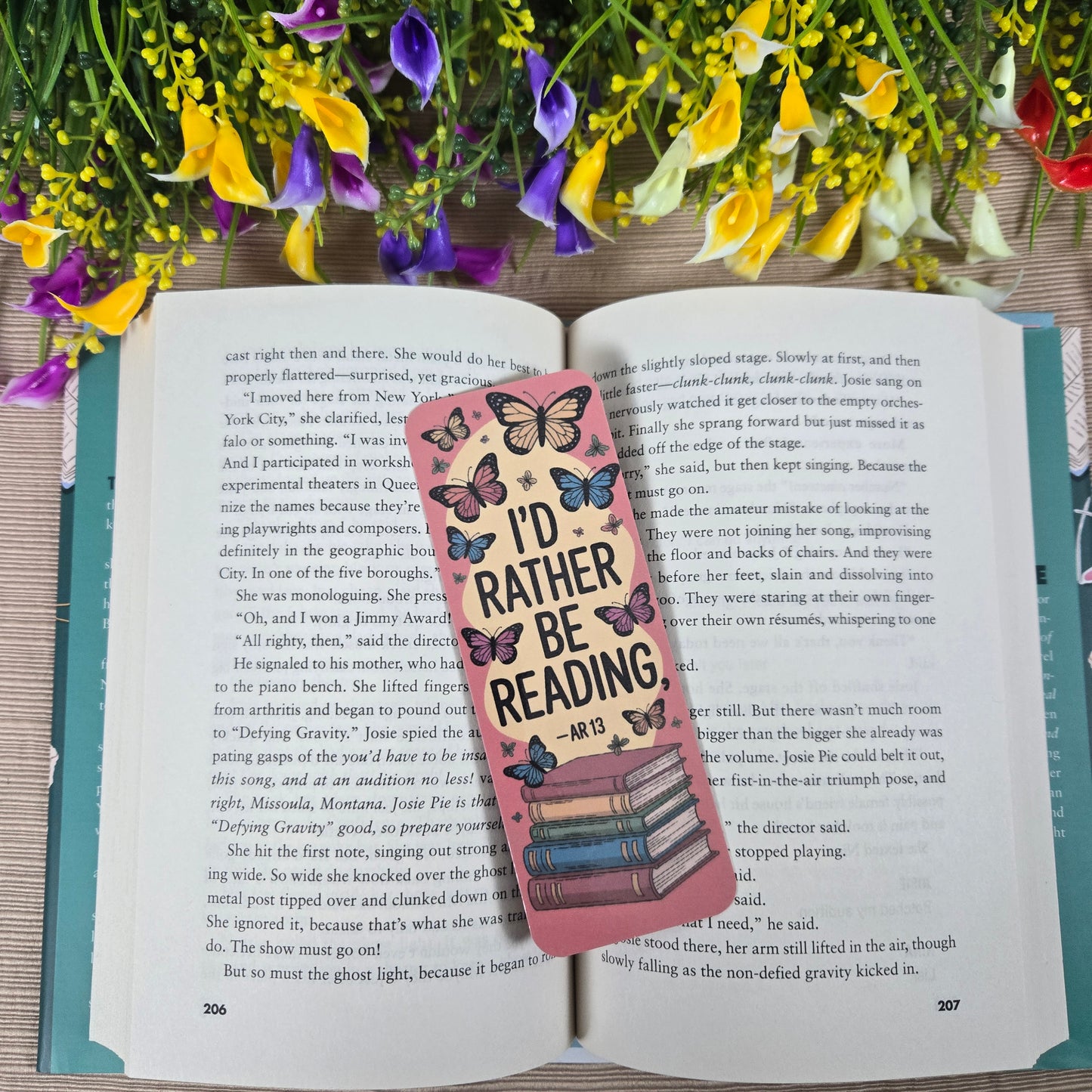 Funny Reading Bookmark