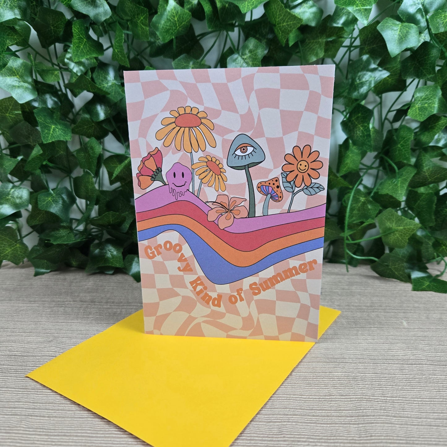 Groovy Summer, Thinking of You Card