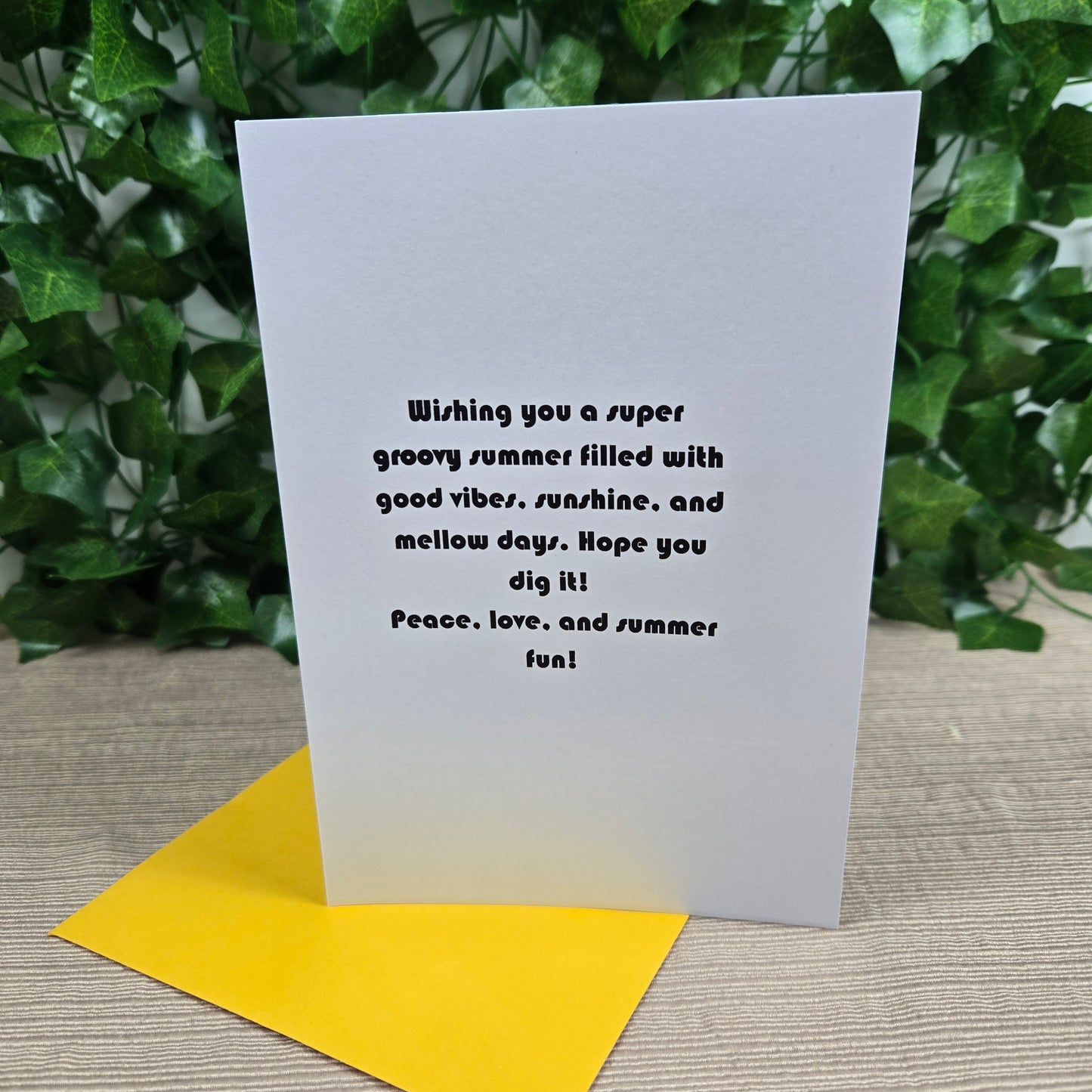 Groovy Summer, Thinking of You Card