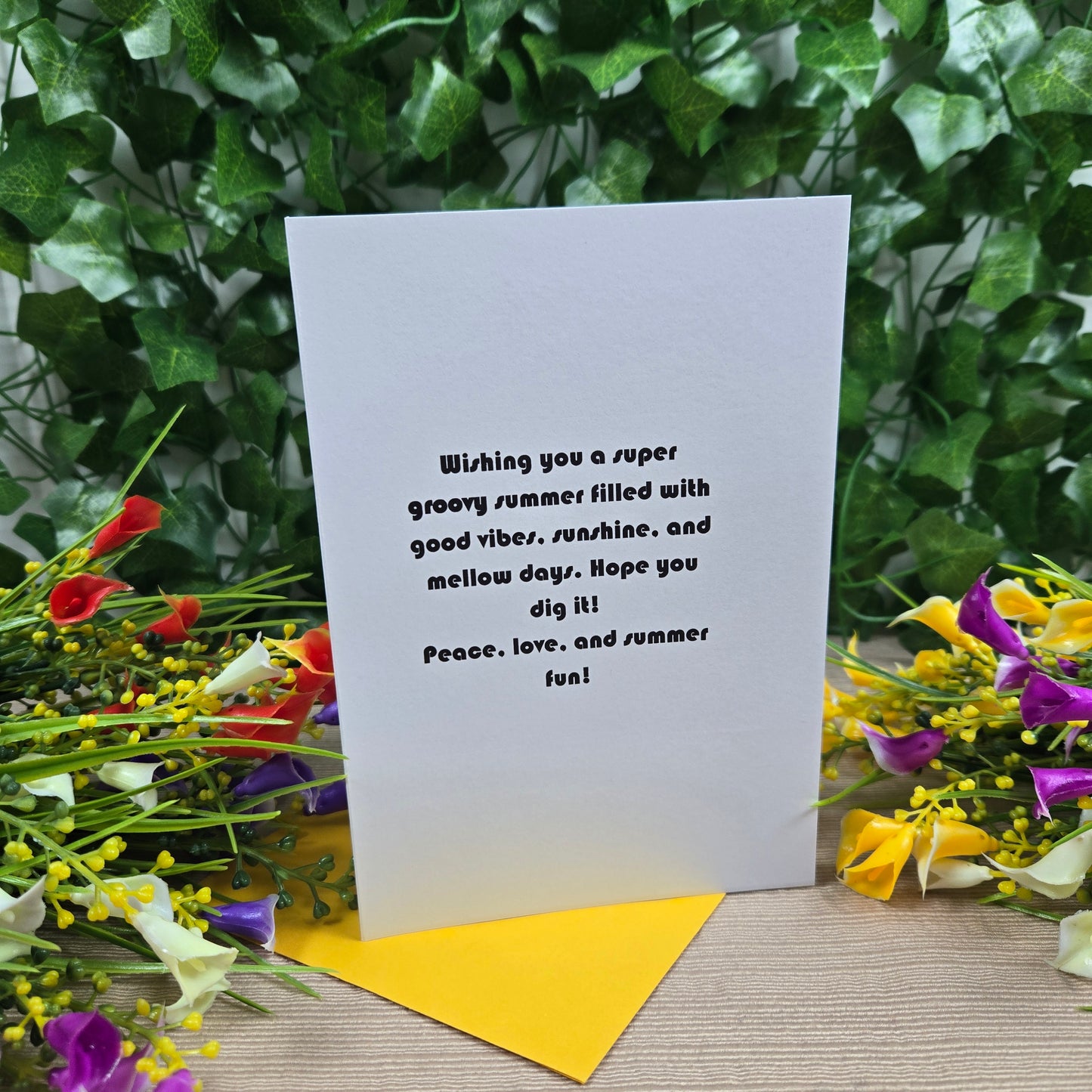 Groovy Summer, Thinking of You Card