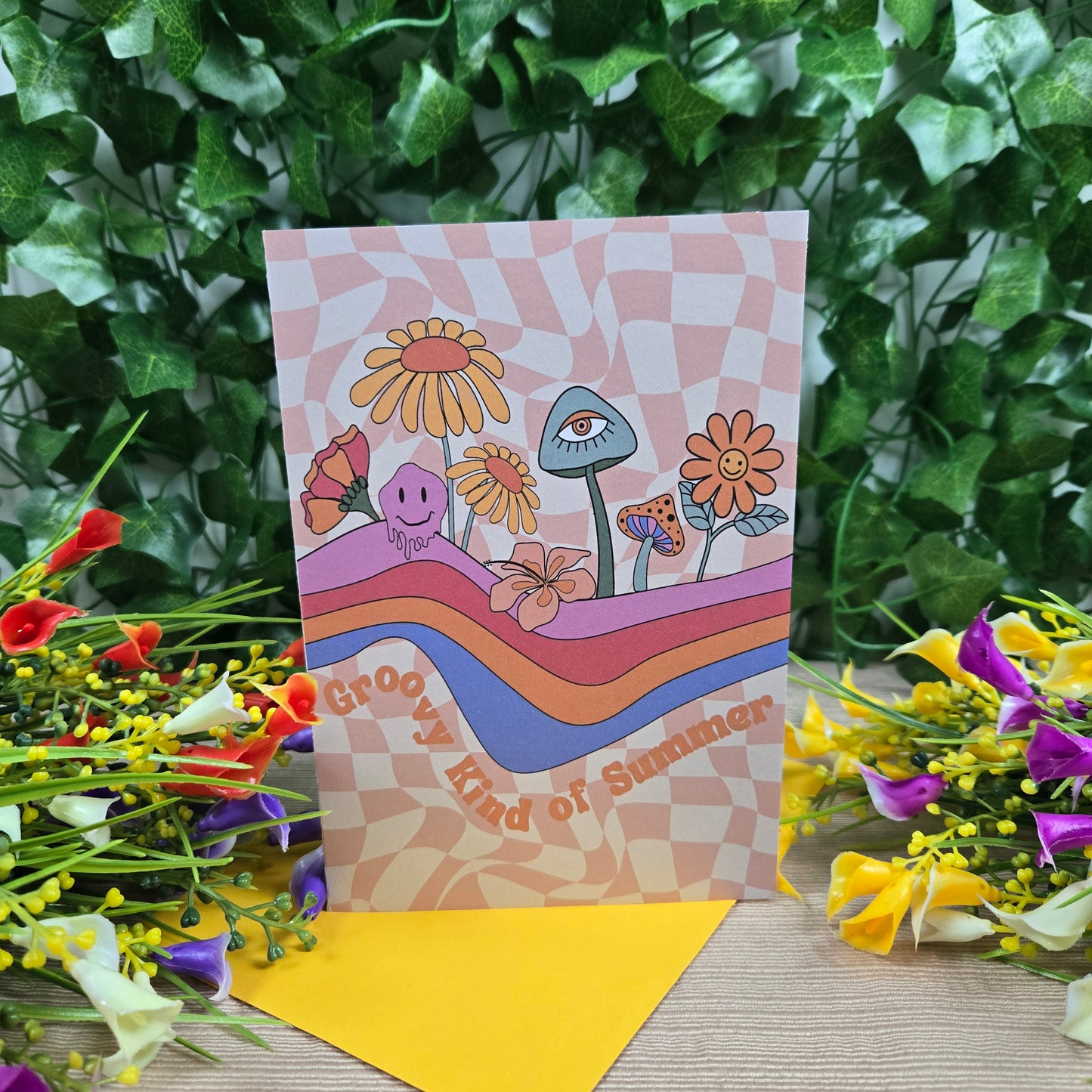 Groovy Summer, Thinking of You Card