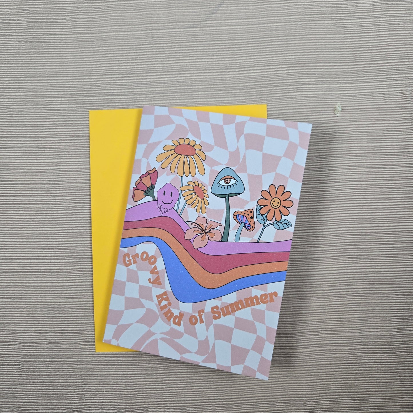 Groovy Summer, Thinking of You Card
