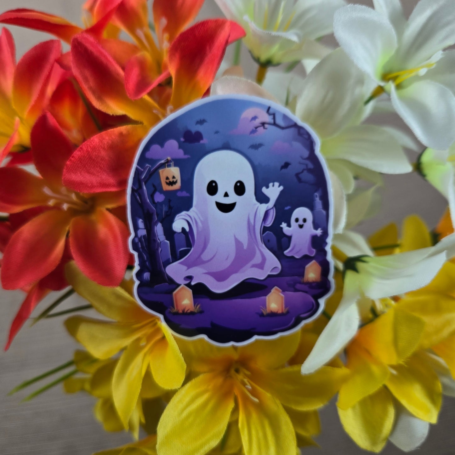 Cute Ghost Stickers