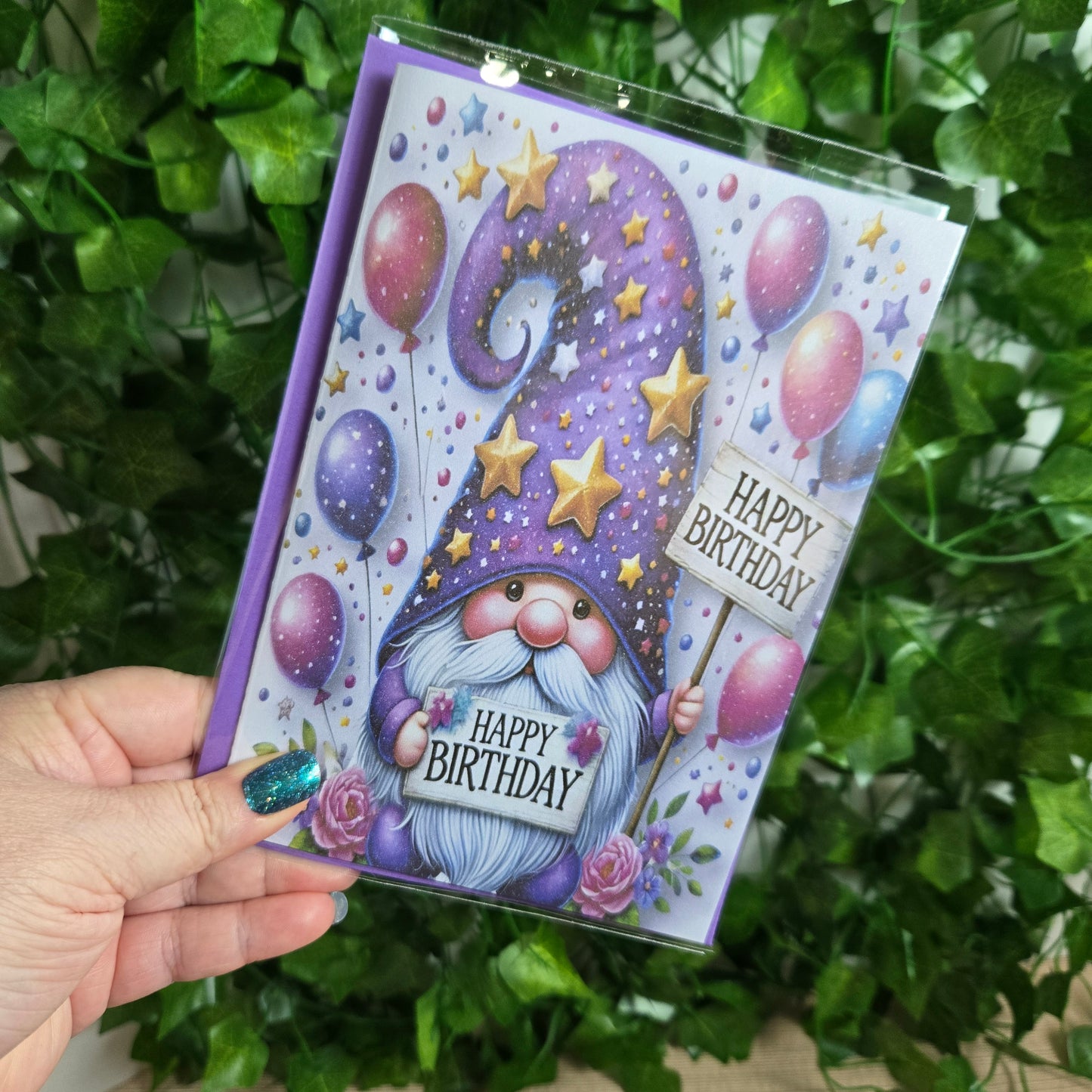 Gnome Birthday Card