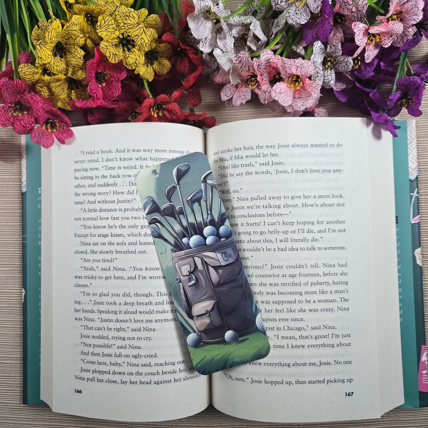 Golf Lover Bookmark