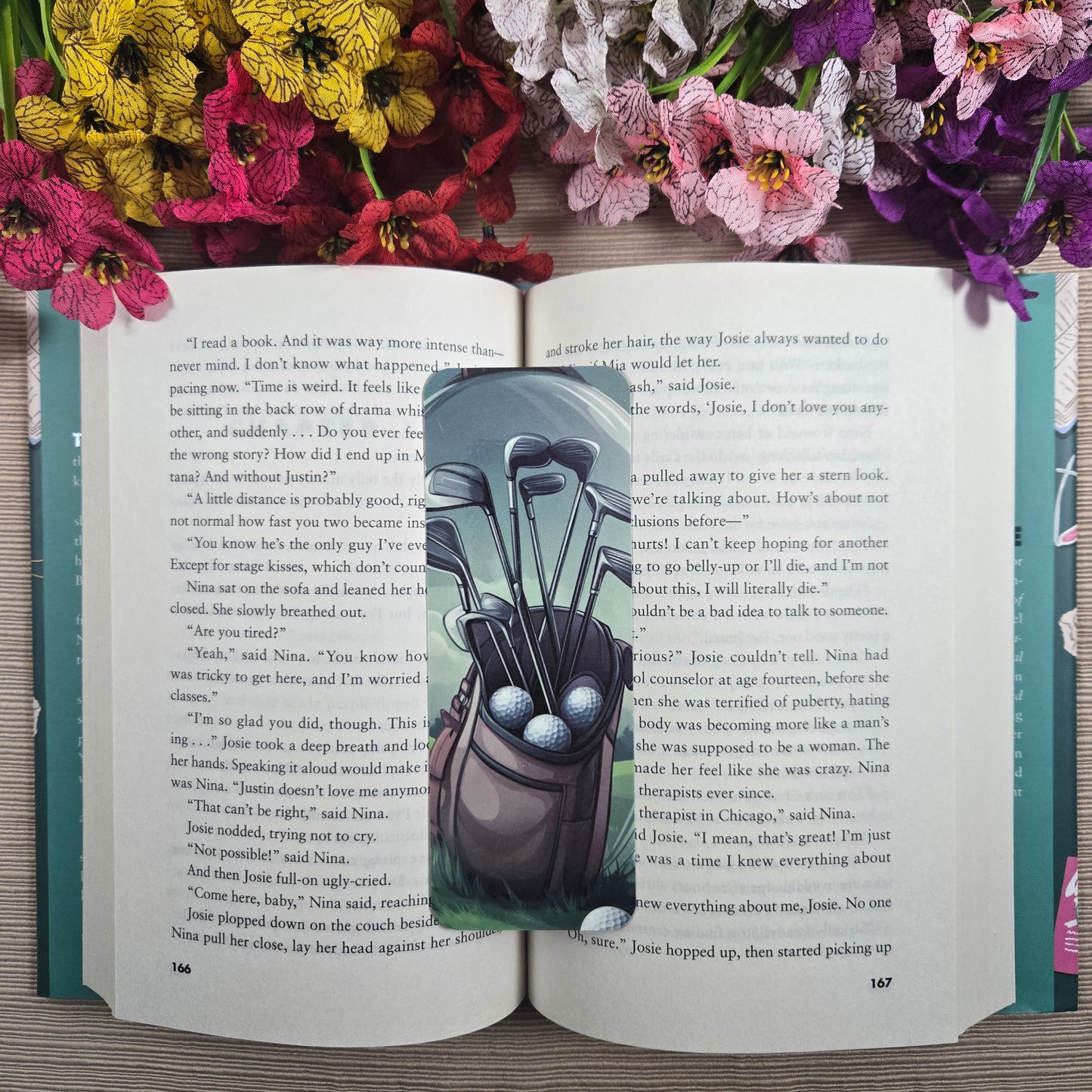 Golf Lover Bookmark