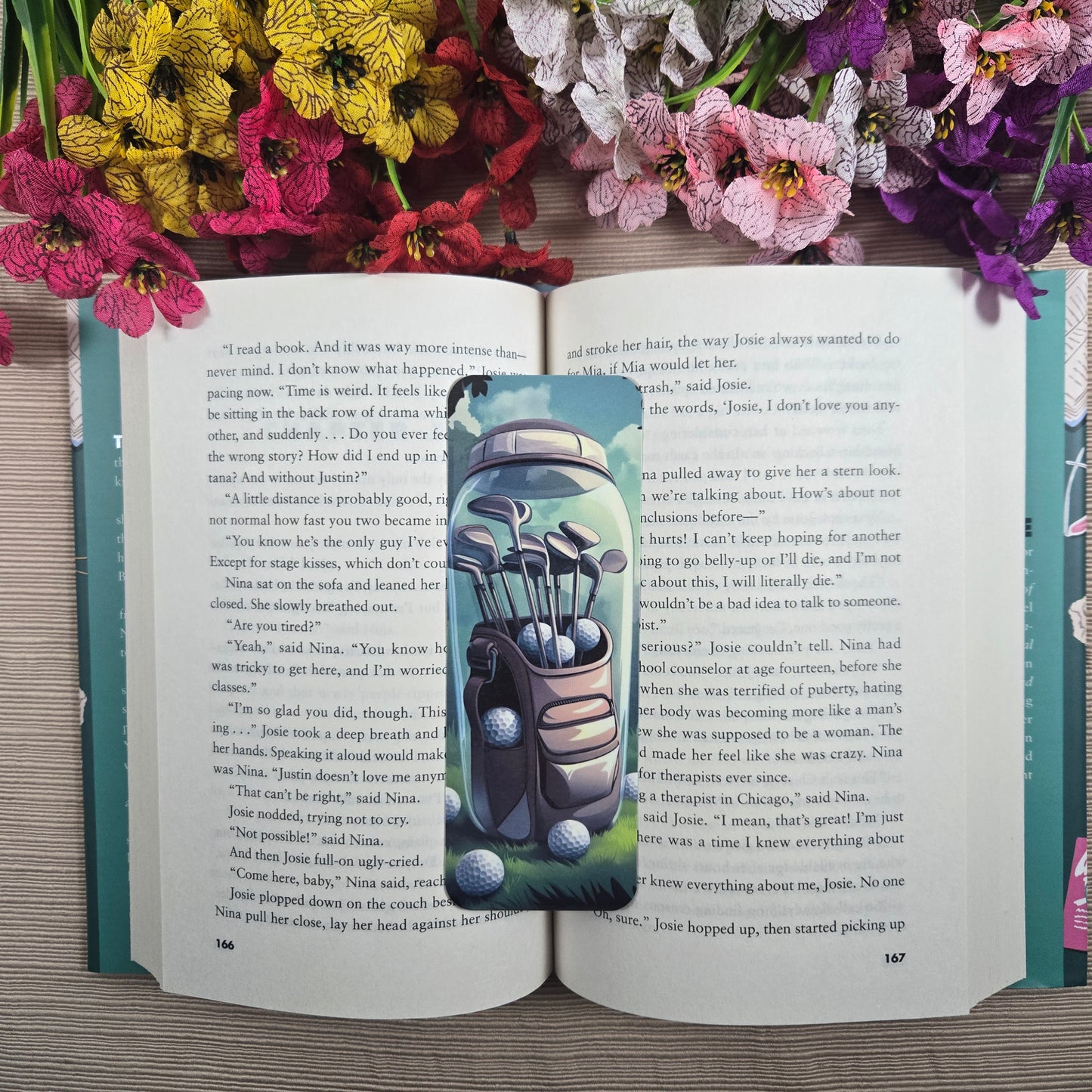 Golf Lover Bookmark