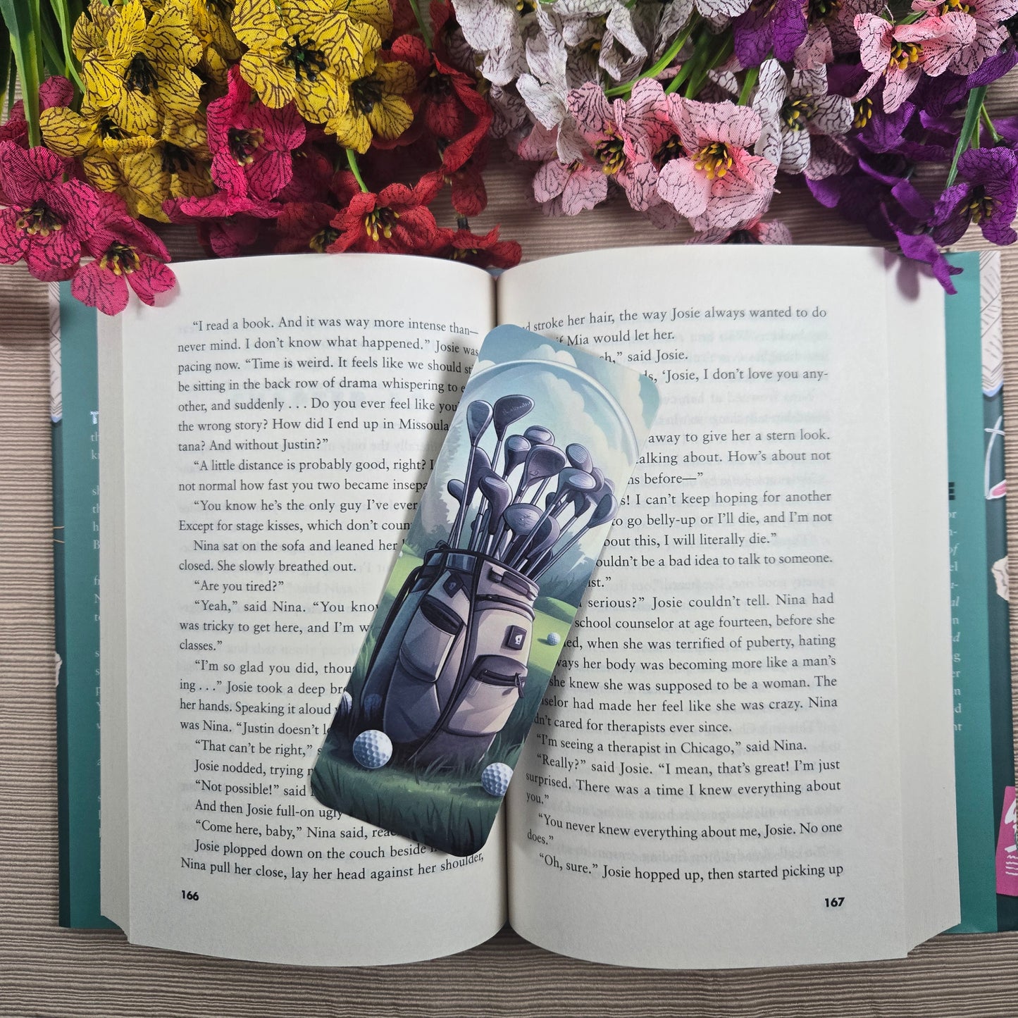 Golf Lover Bookmark