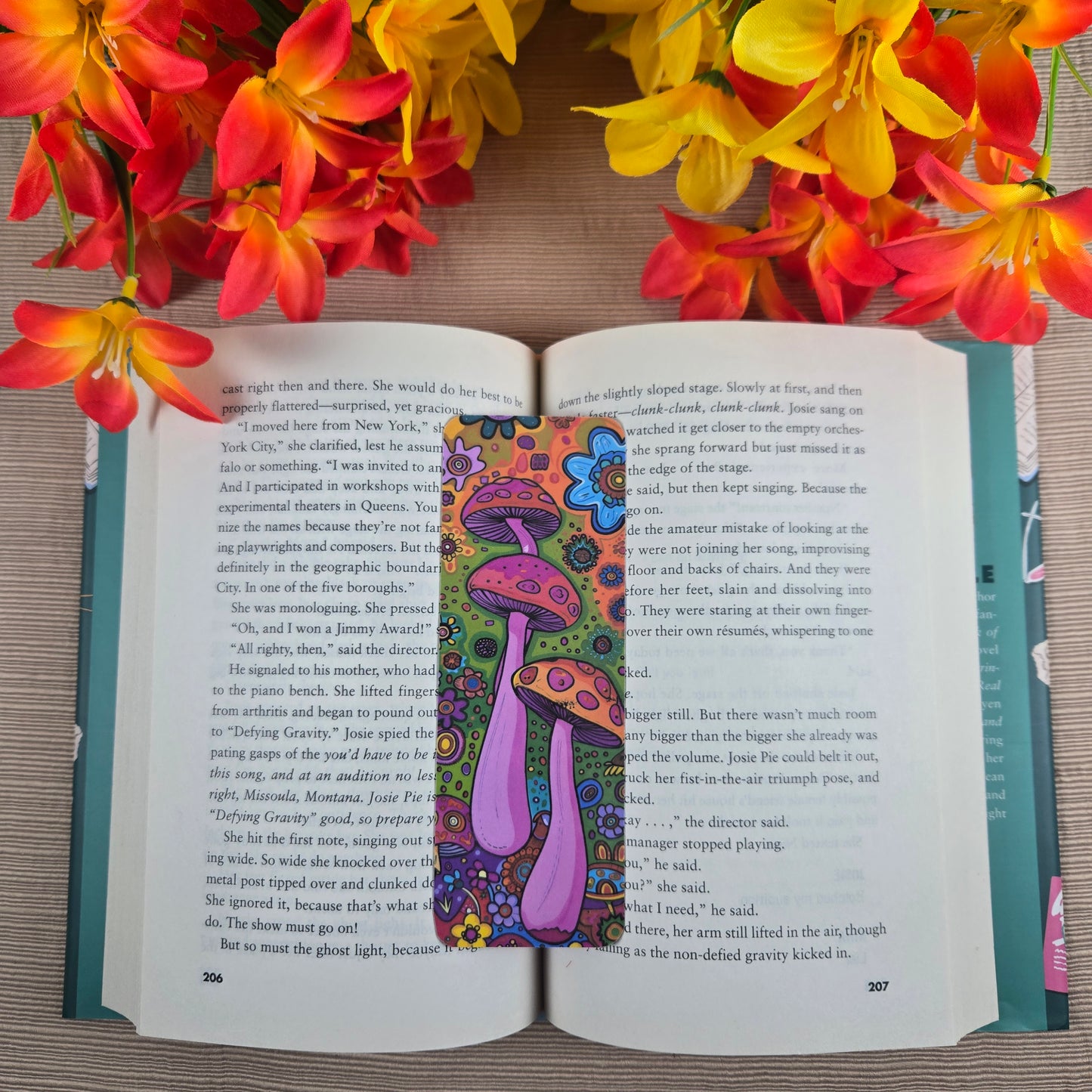 Groovy Mushrooms Bookmark