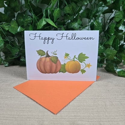 Halloween Pumpkin Card
