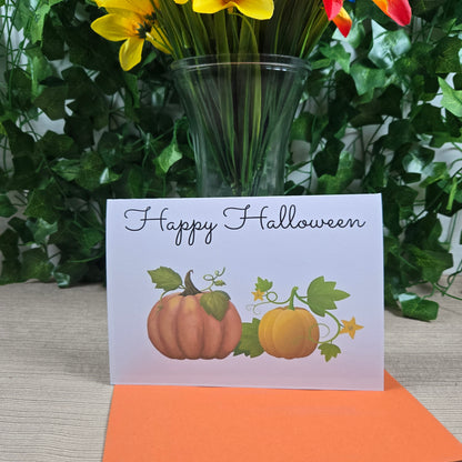 Halloween Pumpkin Card