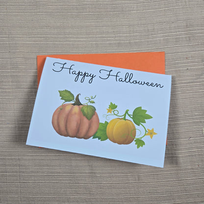 Halloween Pumpkin Card