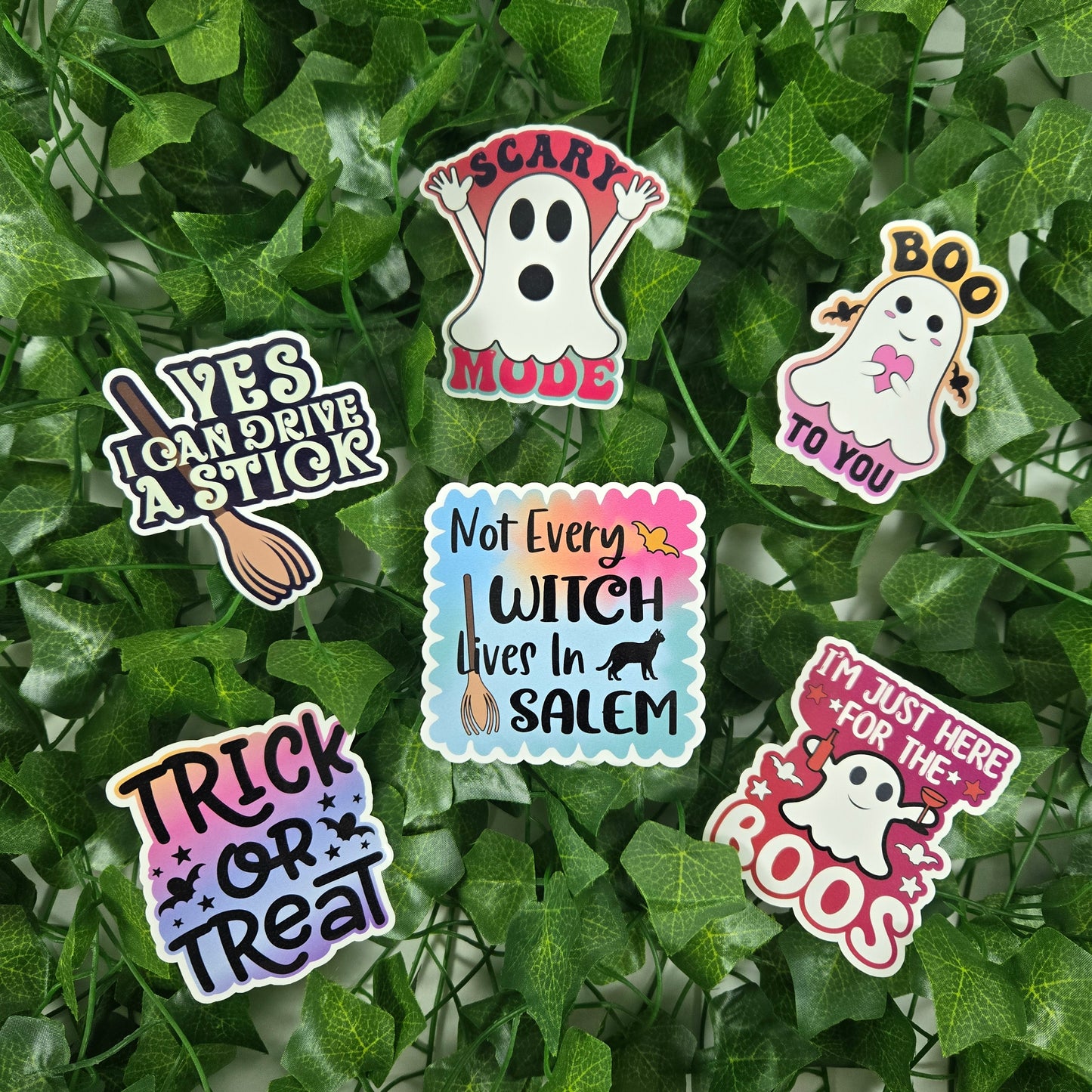 Halloween Quote Collection 1 Stickers