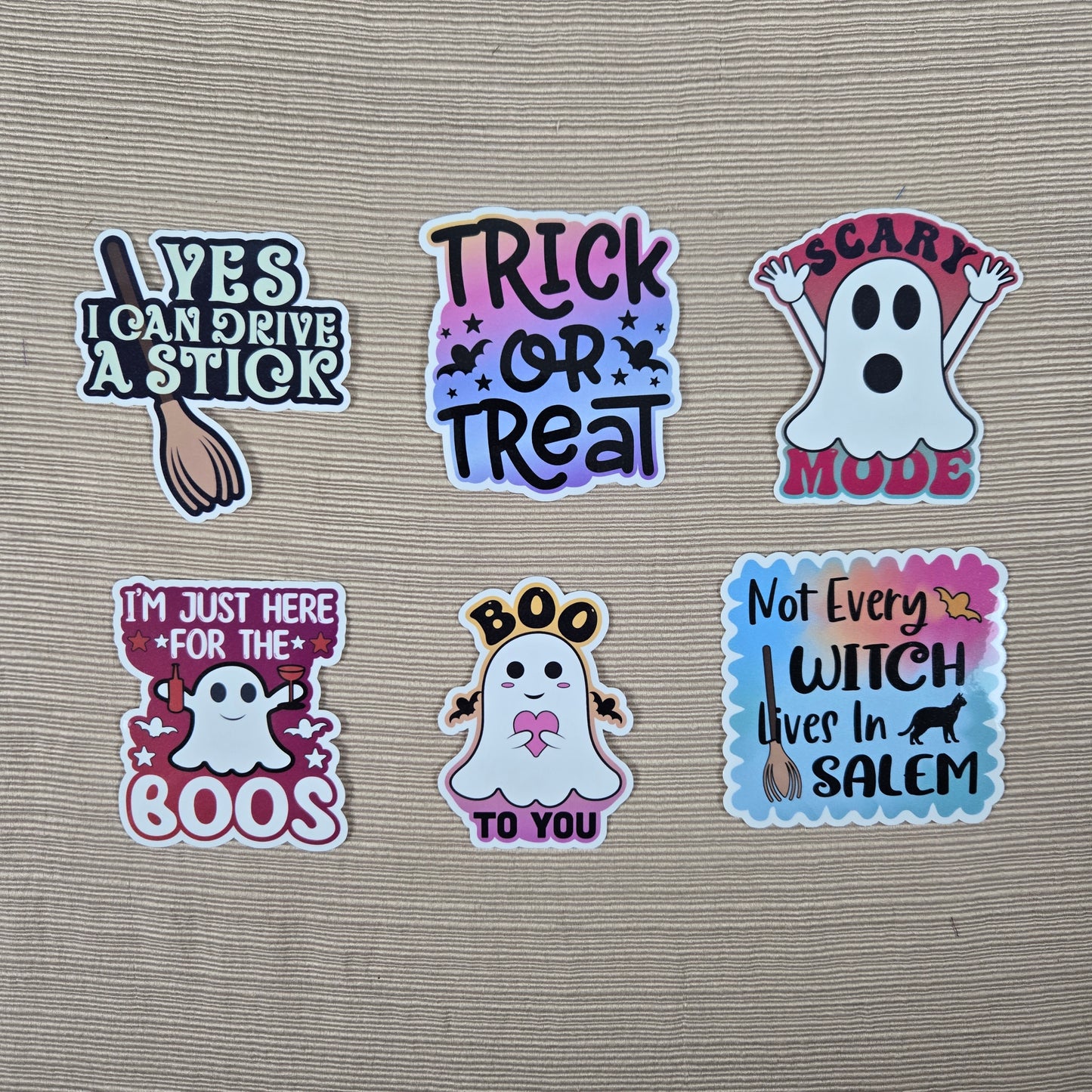 Halloween Quote Collection 1 Stickers