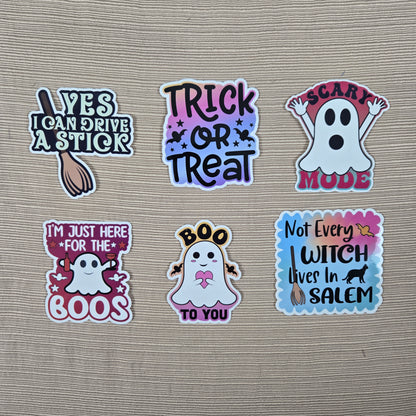 Halloween Quote Collection 1 Stickers