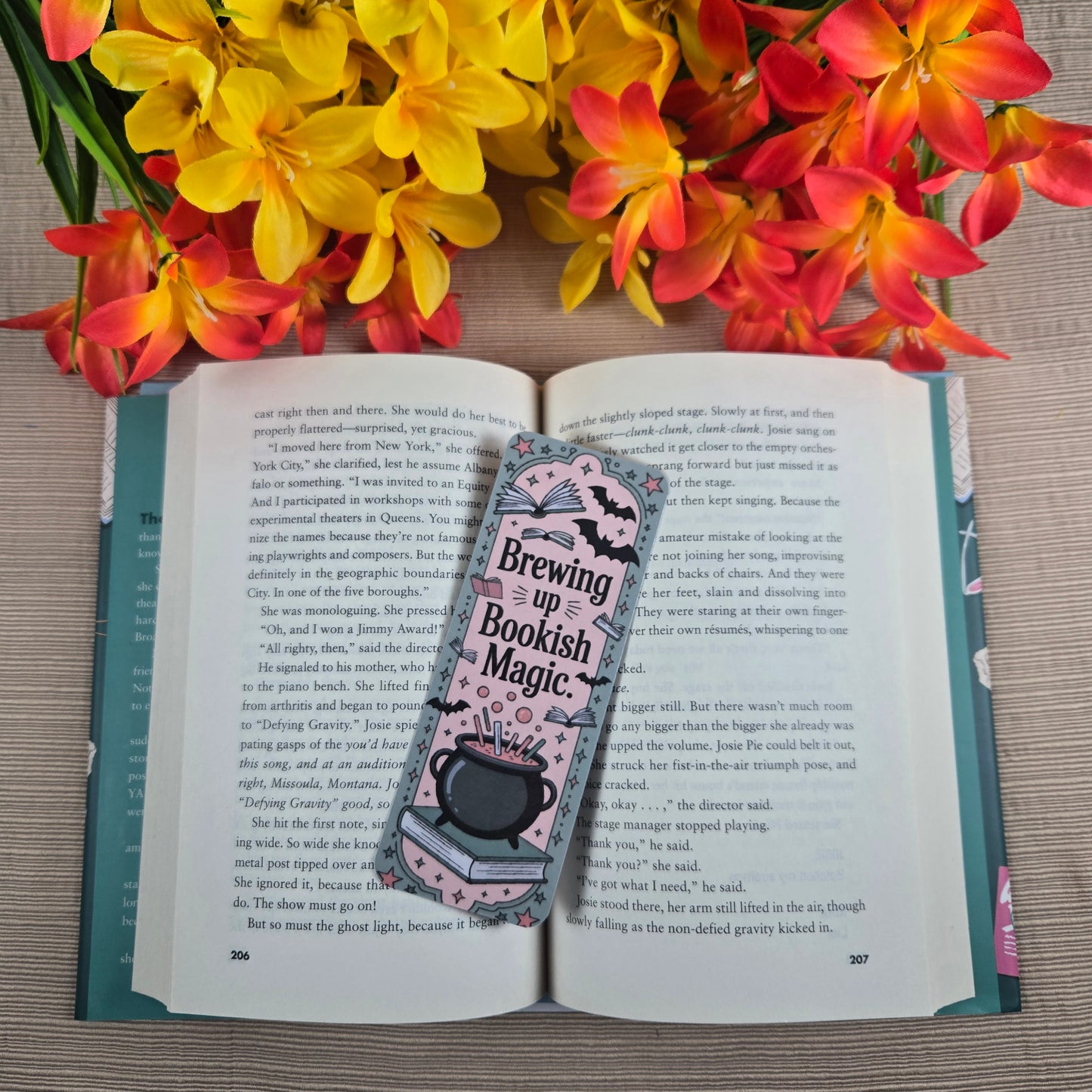 Halloween Booklover Bookmark