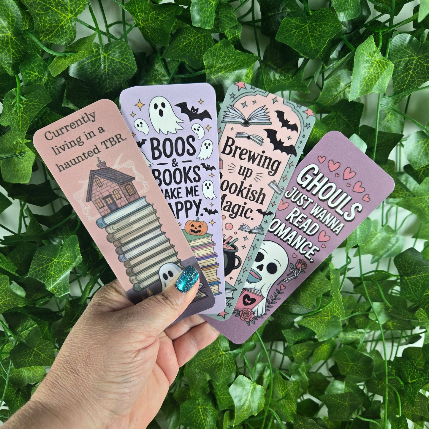 Halloween Booklover Bookmark