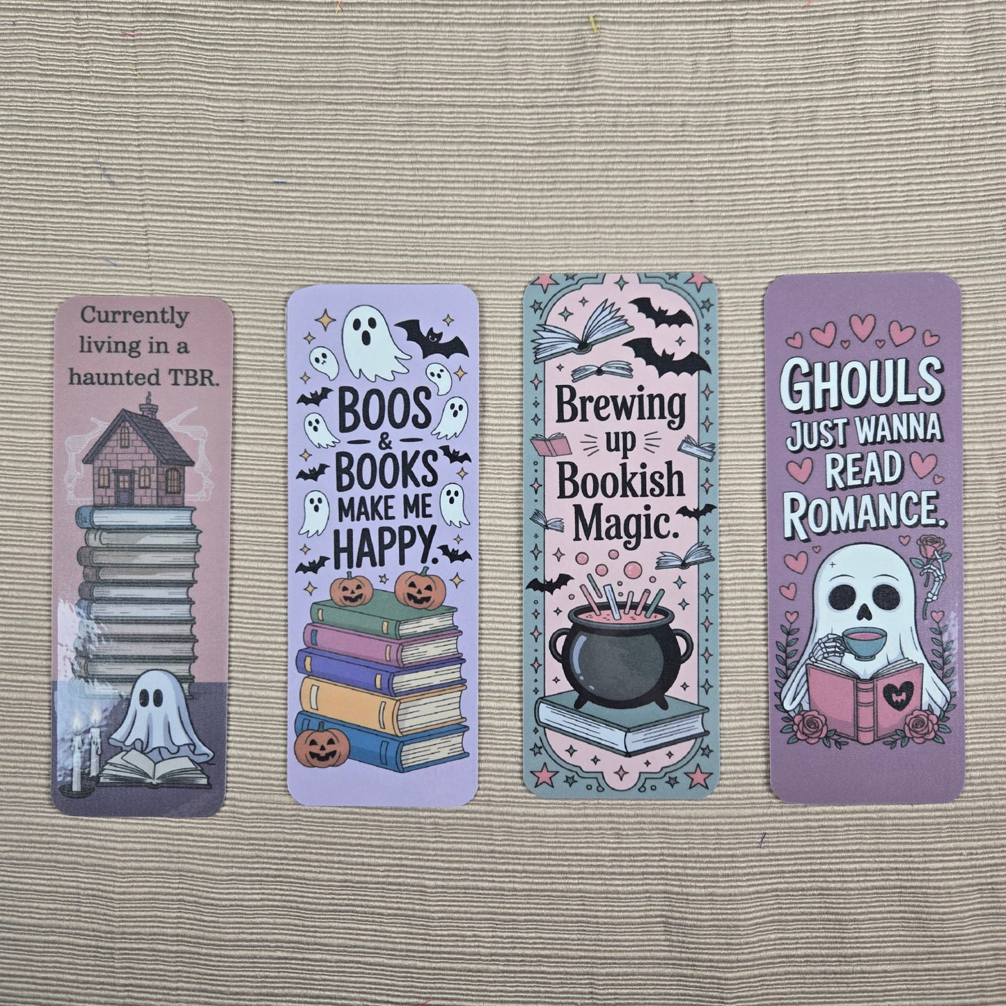 Halloween Booklover Bookmark