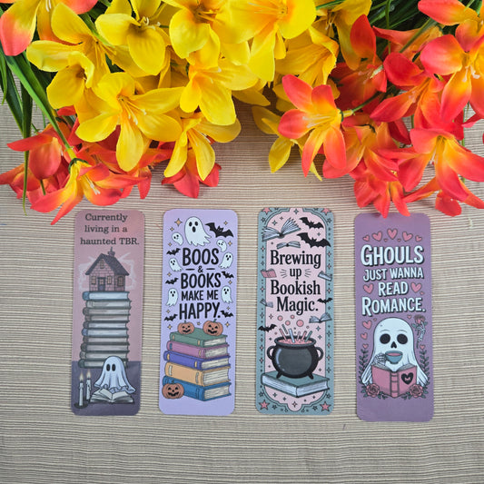 Halloween Booklover Bookmark