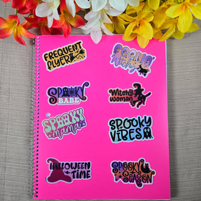 Halloween Quote Collection 2 Stickers