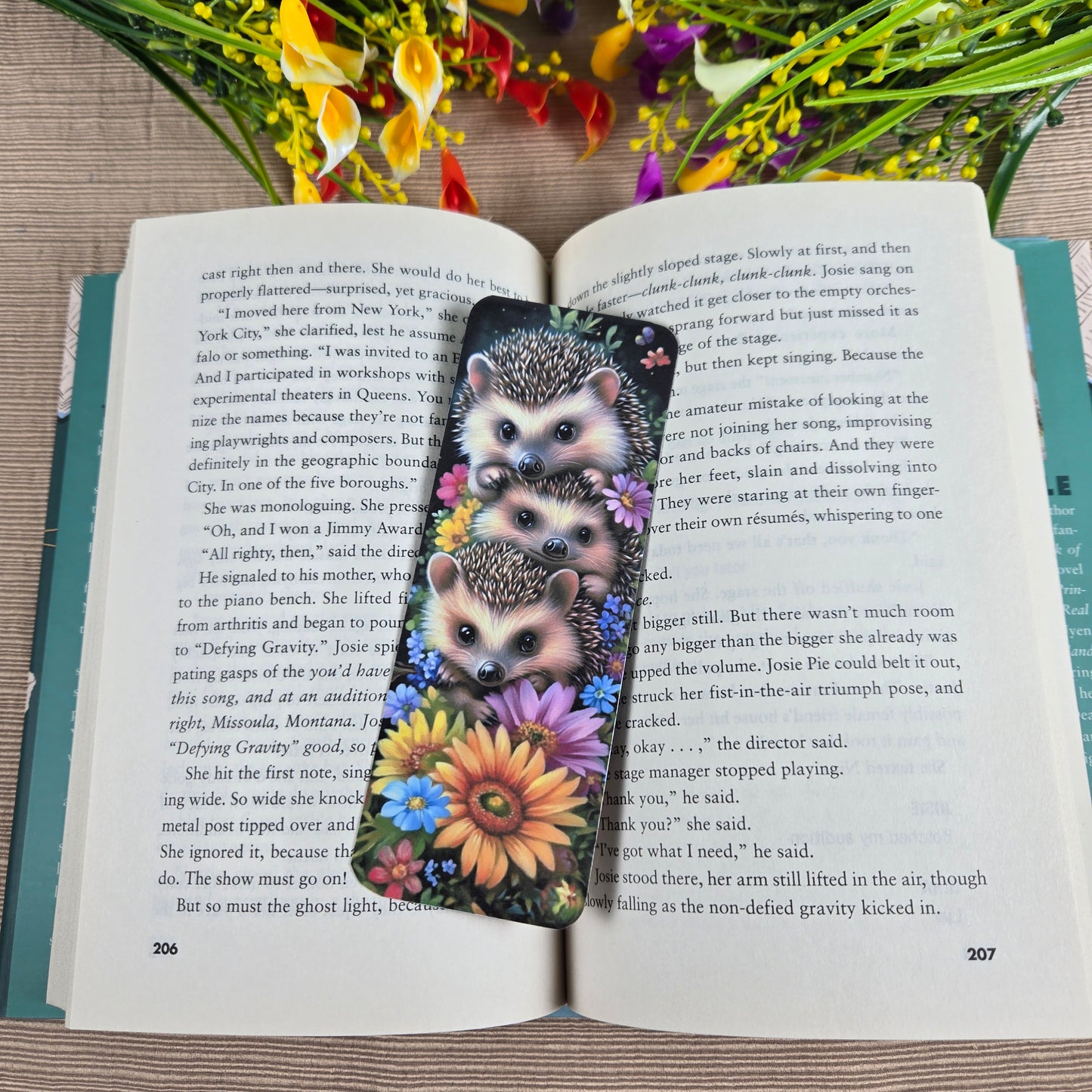 Adorable Hedgehog Bookmark