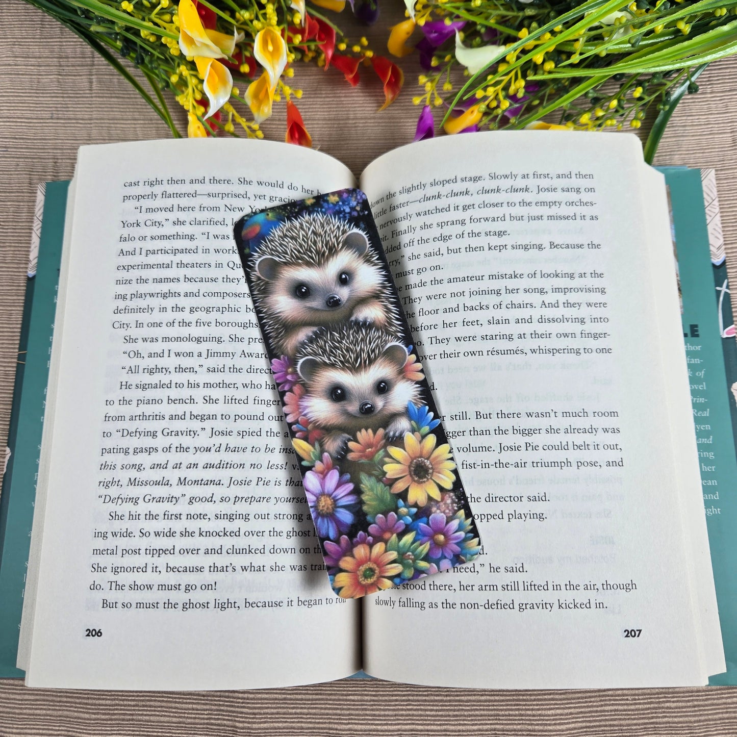Adorable Hedgehog Bookmark