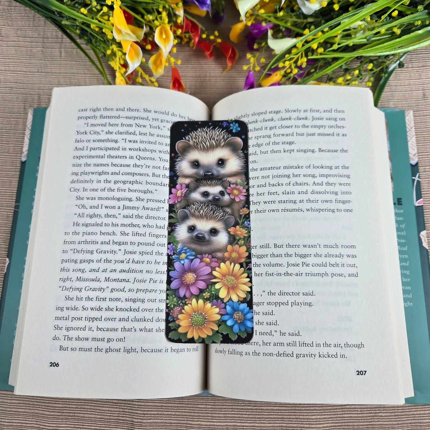 Adorable Hedgehog Bookmark