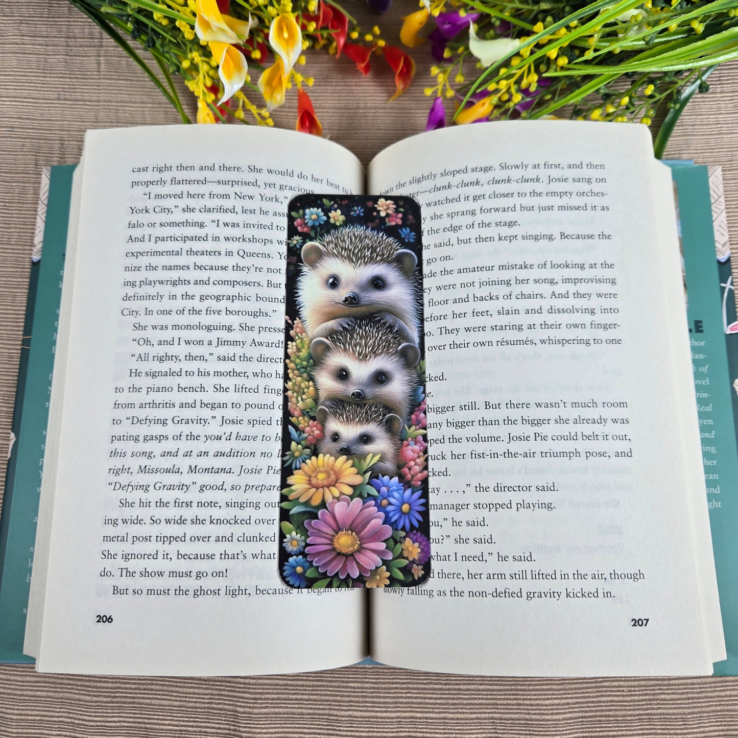 Adorable Hedgehog Bookmark