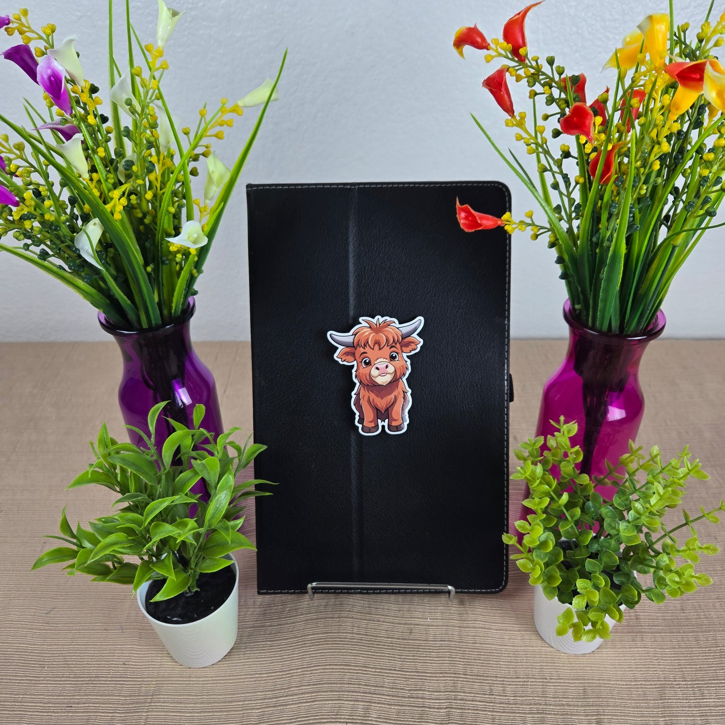 Highland Cow Sticker