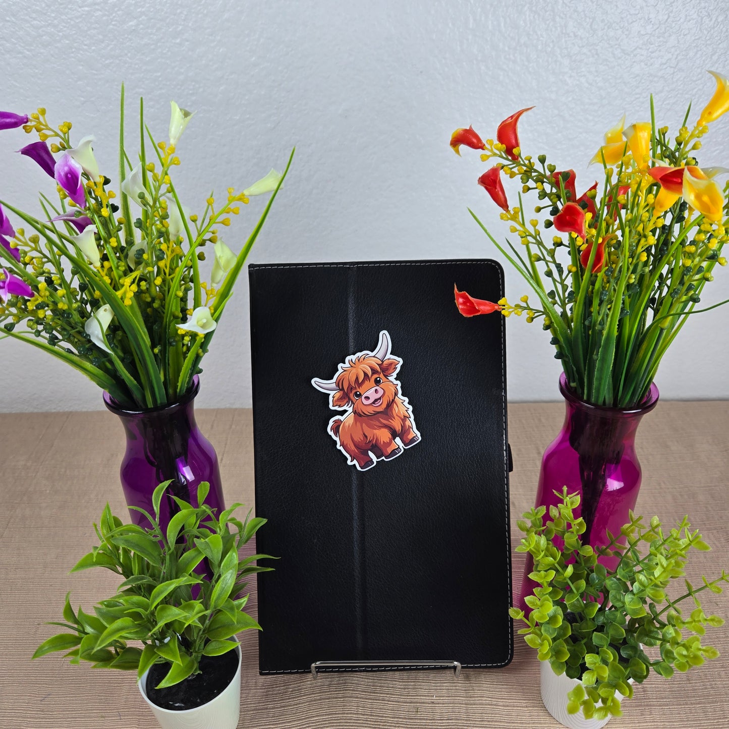 Highland Cow Sticker