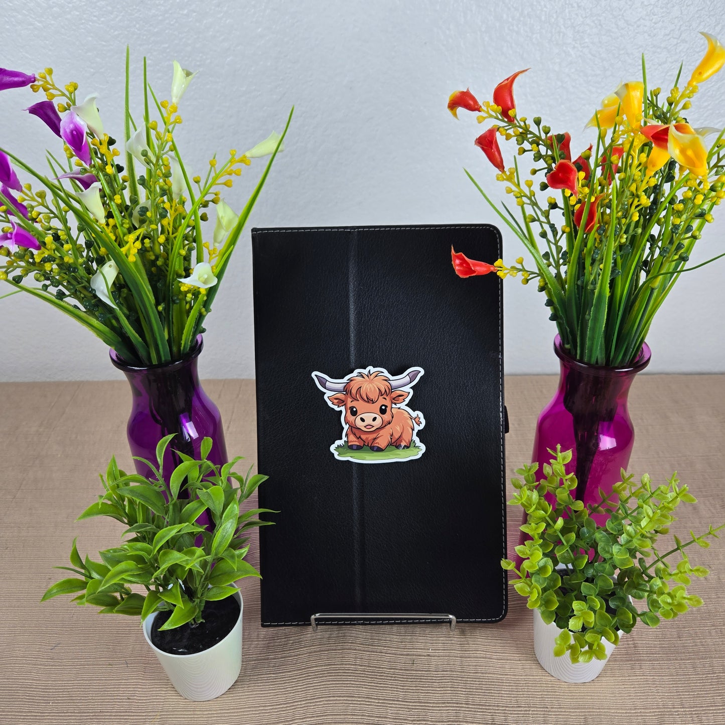 Highland Cow Sticker