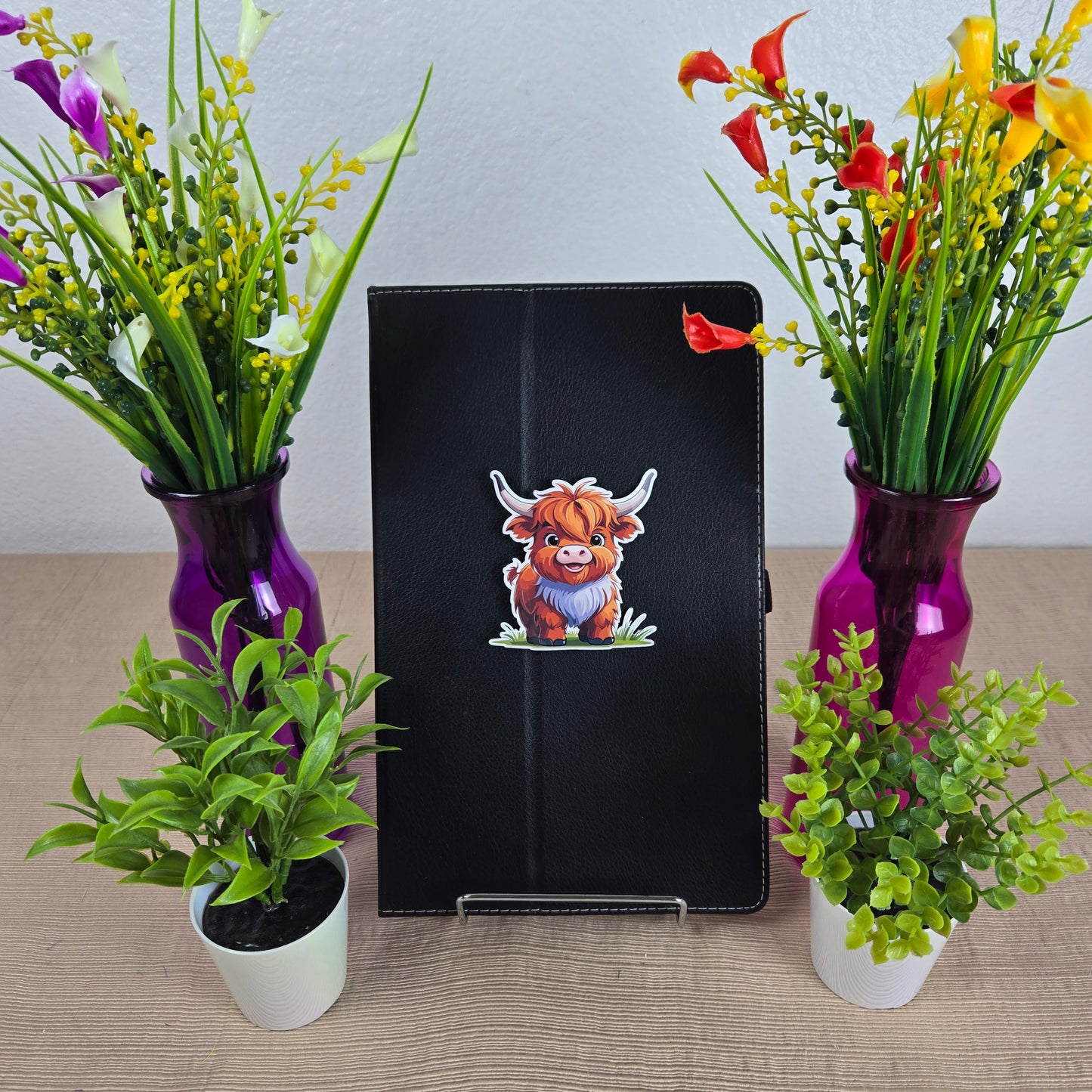 Highland Cow Sticker