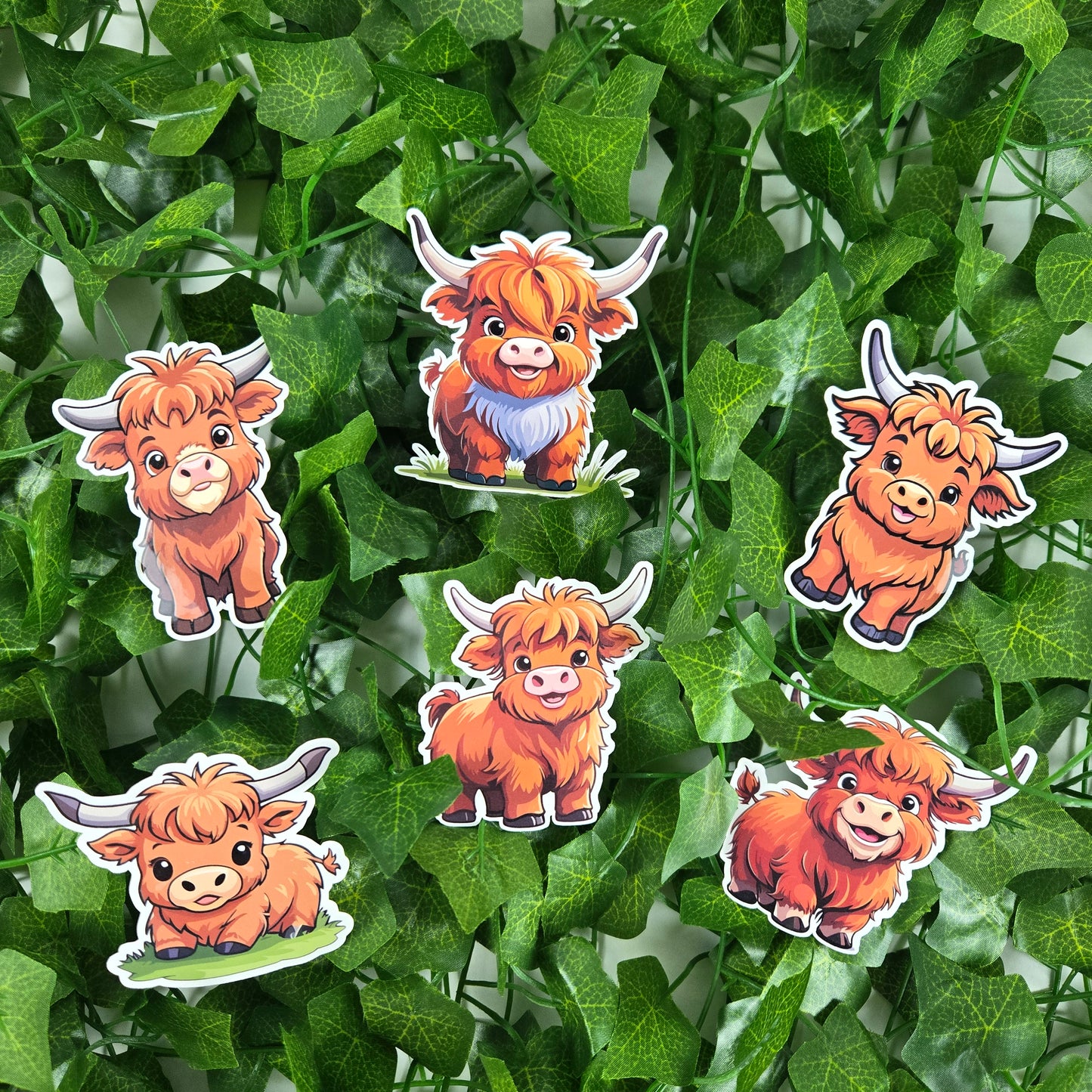 Highland Cow Sticker