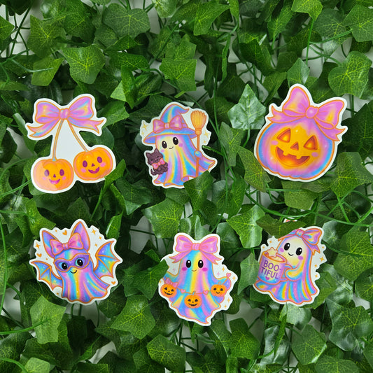 Holographic Halloween Sticker