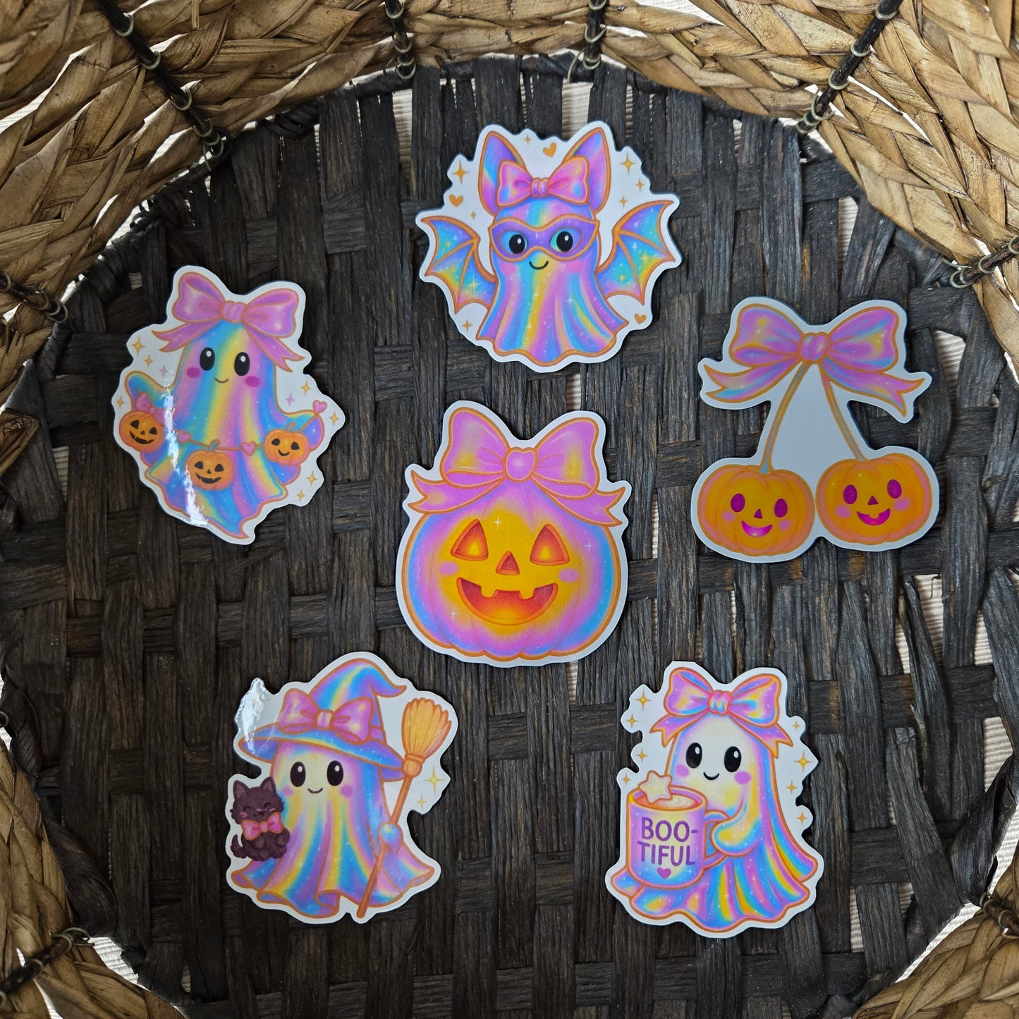 Holographic Halloween Sticker