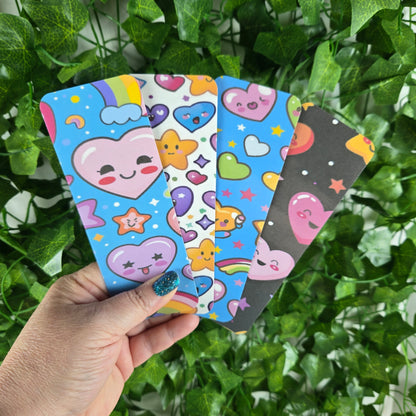 Kawaii Hearts and Stars Bookmark