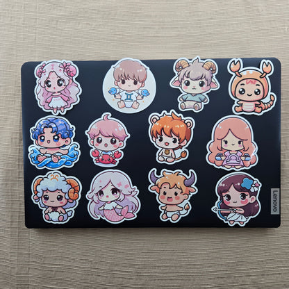 Cute Baby Kawaii Zodiac Stickers