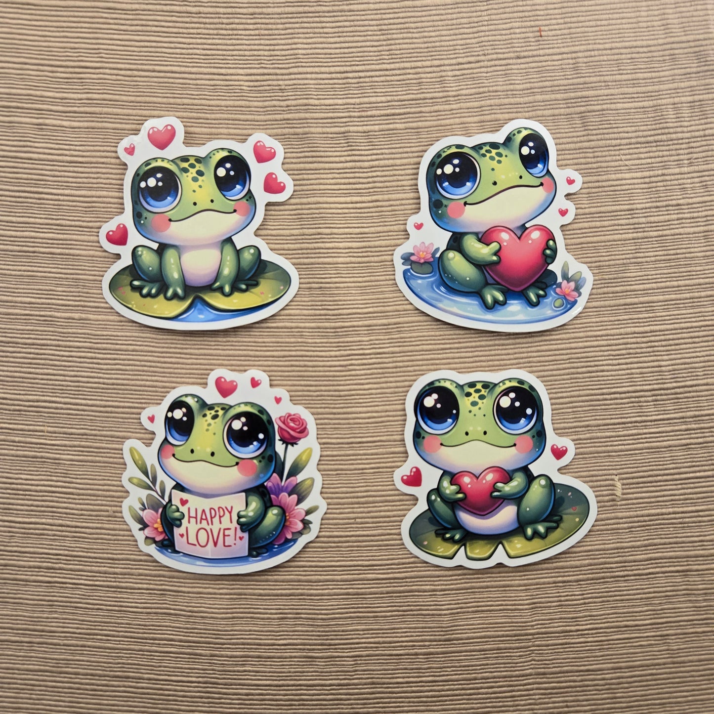 Adorable Love Frog Sticker