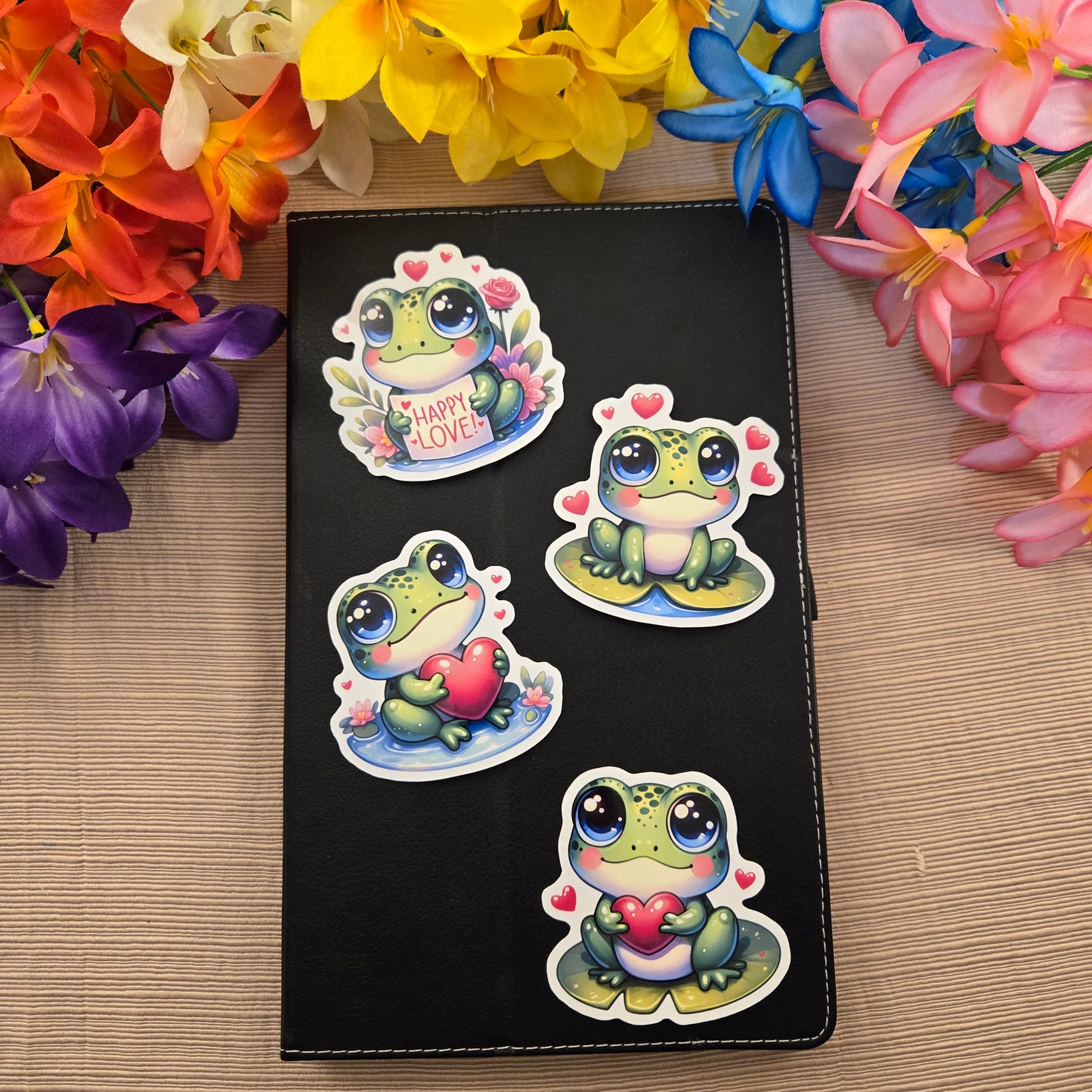 Adorable Love Frog Sticker