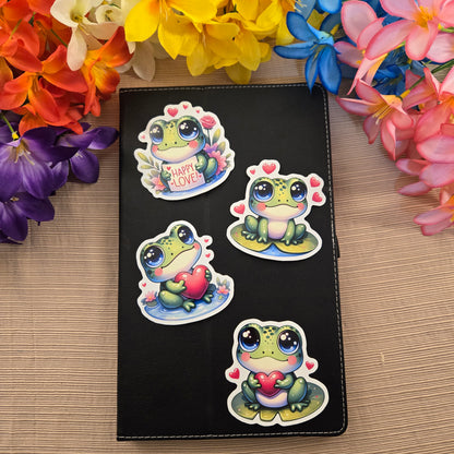 Adorable Love Frog Sticker