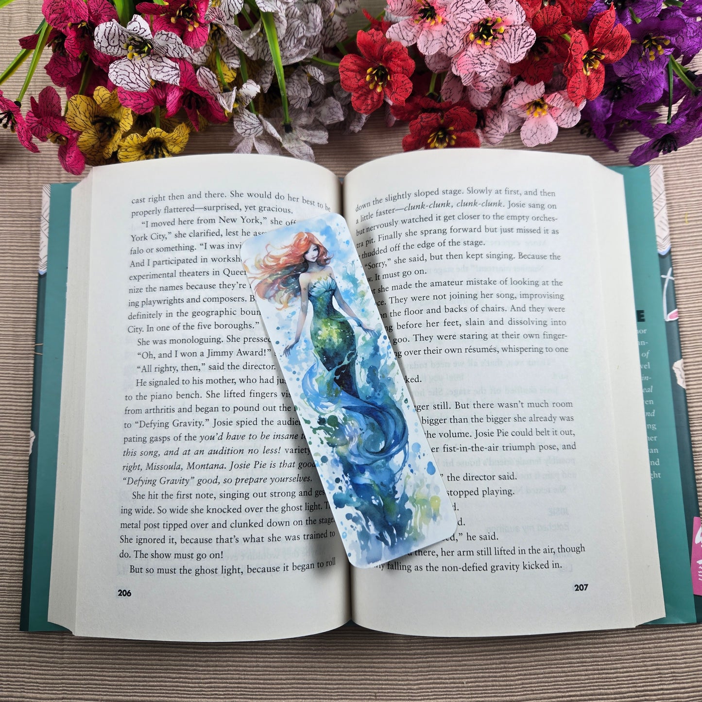 Beautiful Mermaid Bookmark