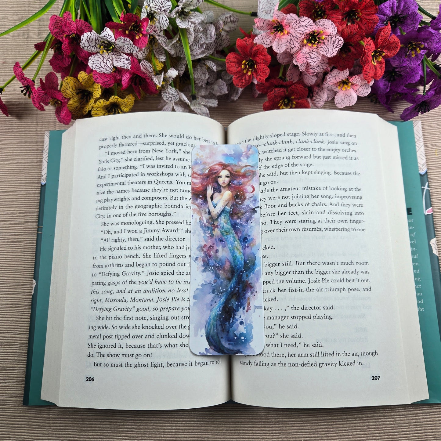 Beautiful Mermaid Bookmark