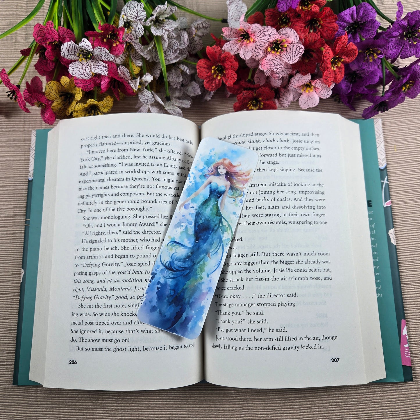 Beautiful Mermaid Bookmark