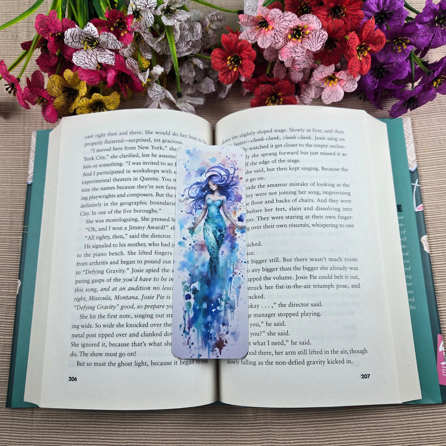 Beautiful Mermaid Bookmark