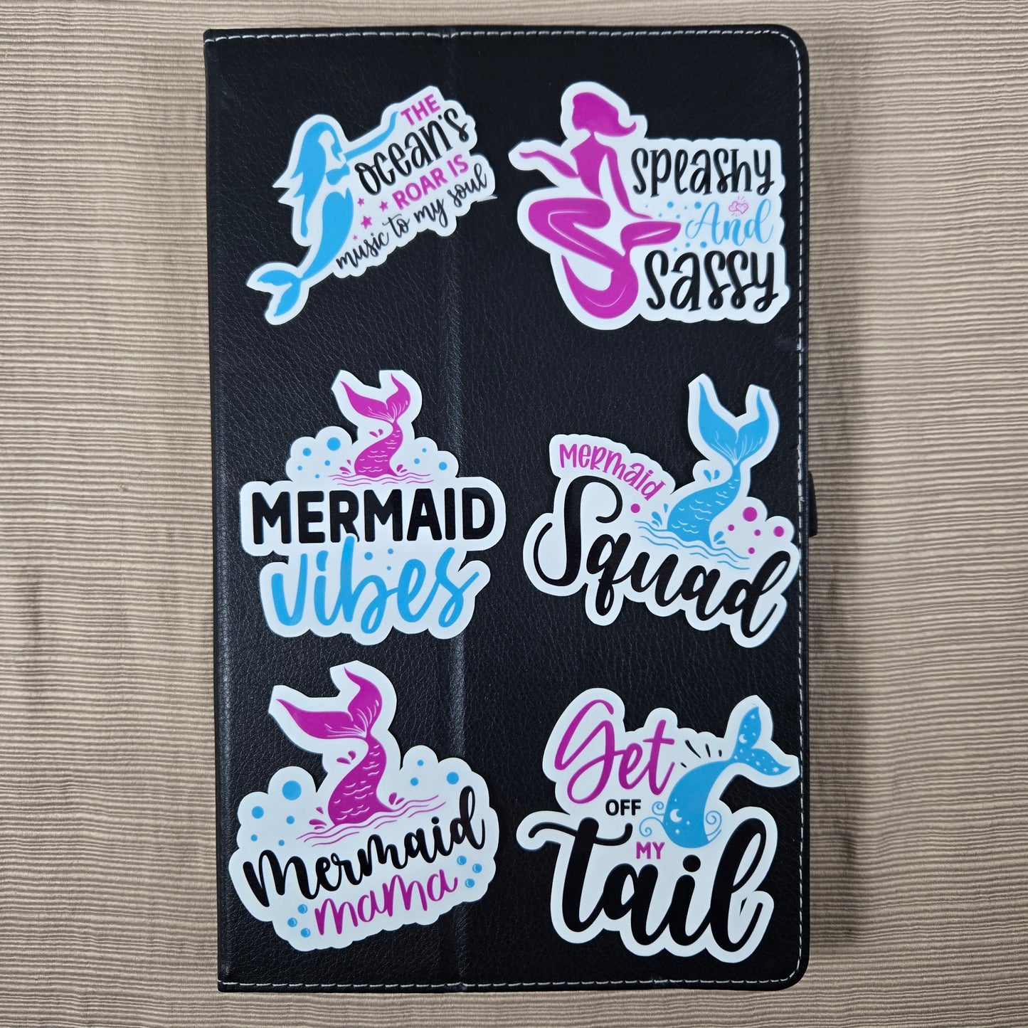 Mermaid with Quote Stickers