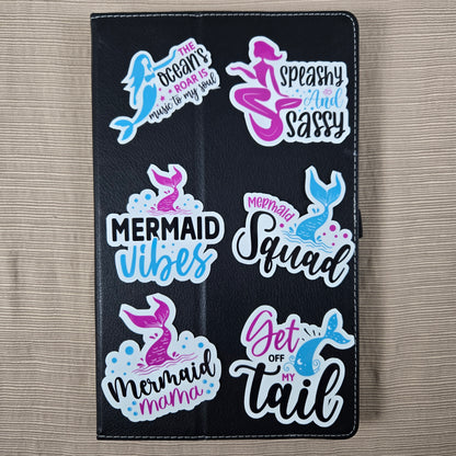 Mermaid with Quote Stickers