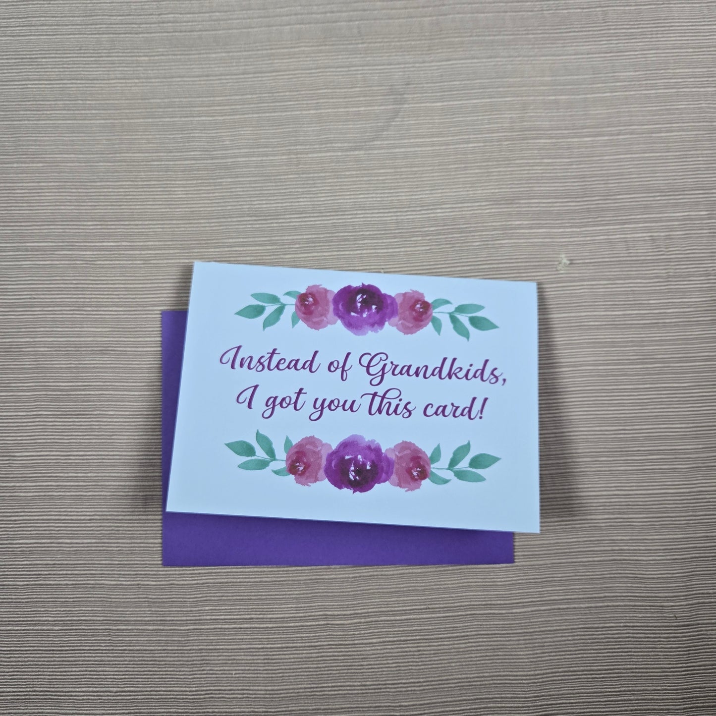 Funny Instead of Grandkids Mom Birthday Card