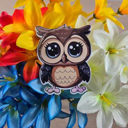 Colorful Owl Stickers