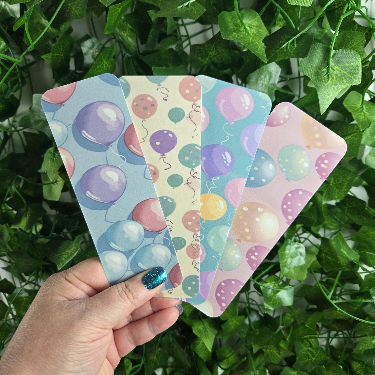Birthday Balloons Bookmark